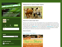 Tablet Screenshot of canecreekfarm.typepad.com