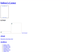 Tablet Screenshot of isidorescorner.typepad.com