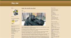 Desktop Screenshot of joeprose.typepad.com