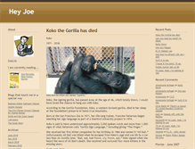 Tablet Screenshot of joeprose.typepad.com